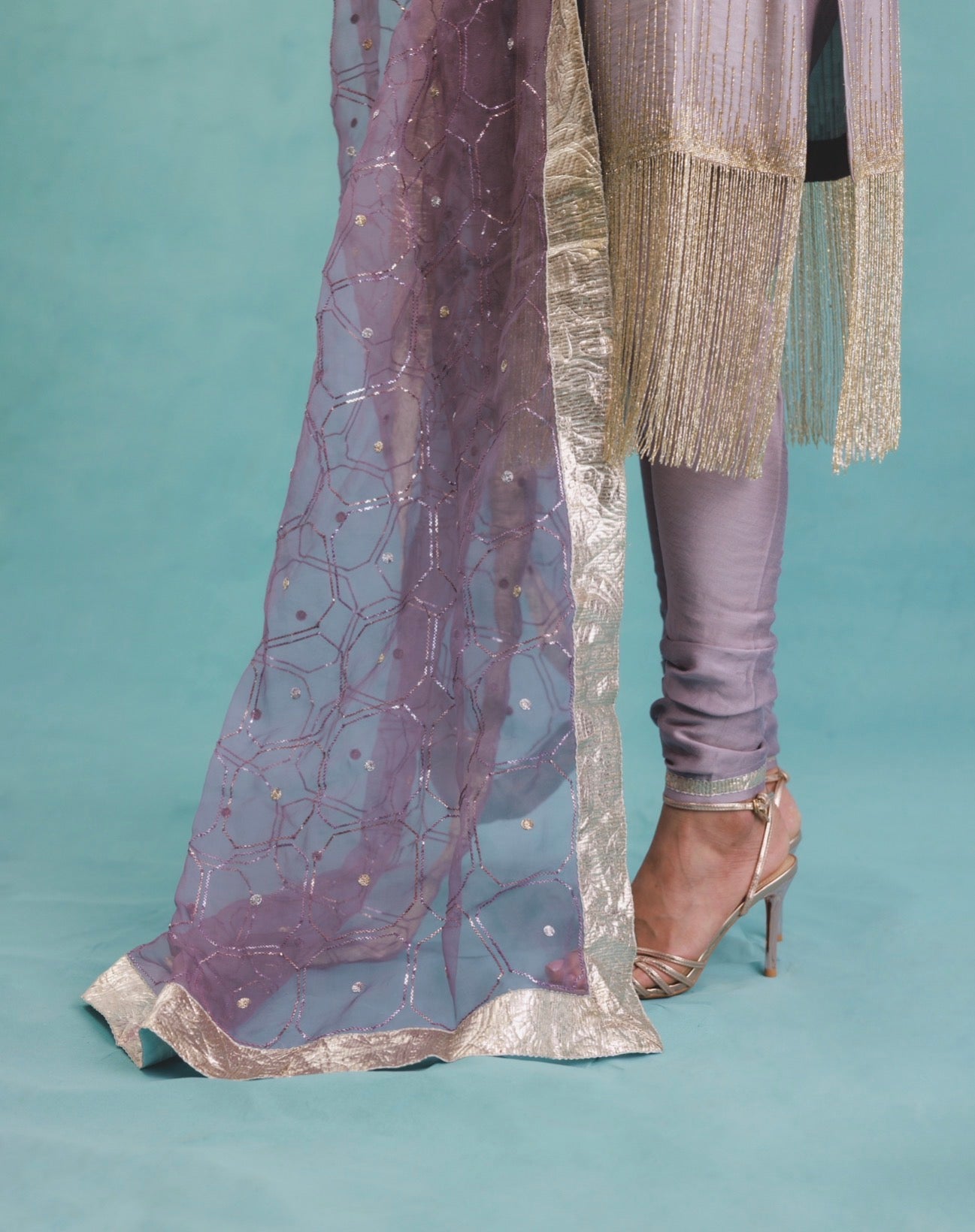 Amrita kurta Set in Lavender