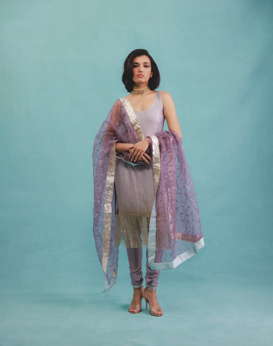 Amrita kurta Set in Lavender