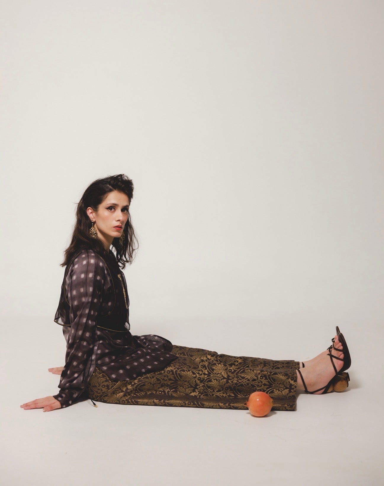 Zen kameez & Sonu Koti in Kohl