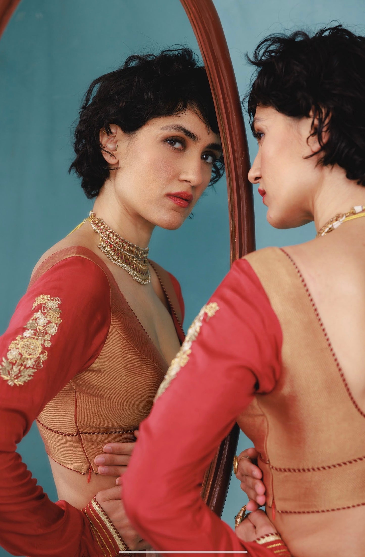 Usha Ghaghra Set