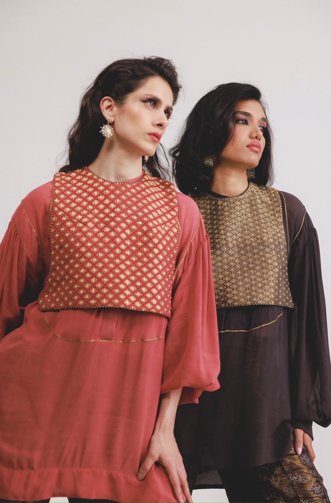 Rumi Kameez & Sonu Koti in Kohl