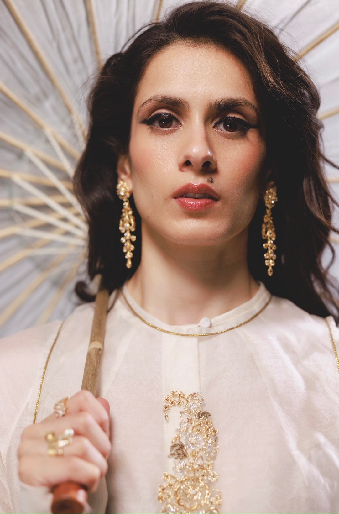 Zen kameez & Sonu Koti in Ivory