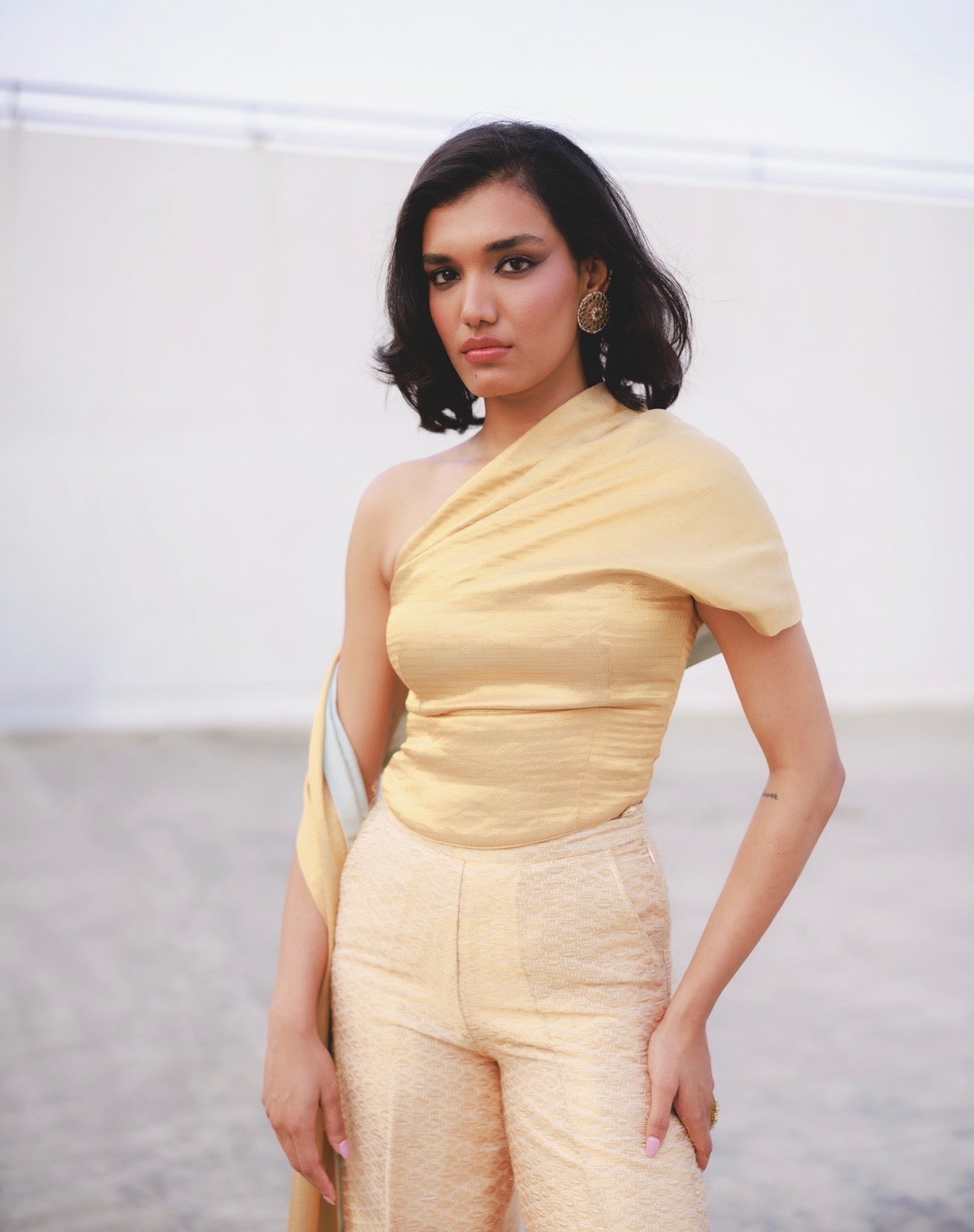 Aphrodite Top in Gold
