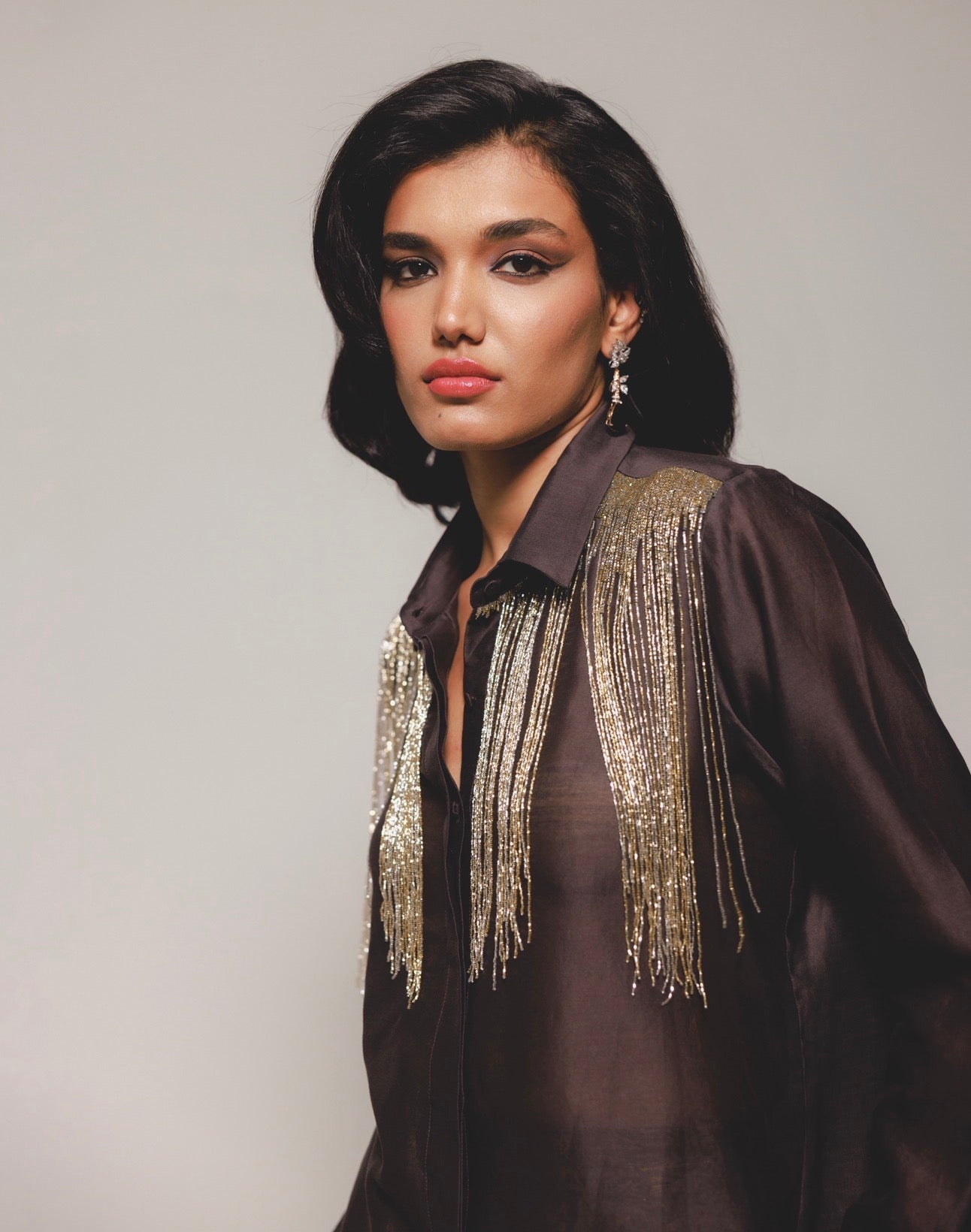 Zia Kameez in Kohl