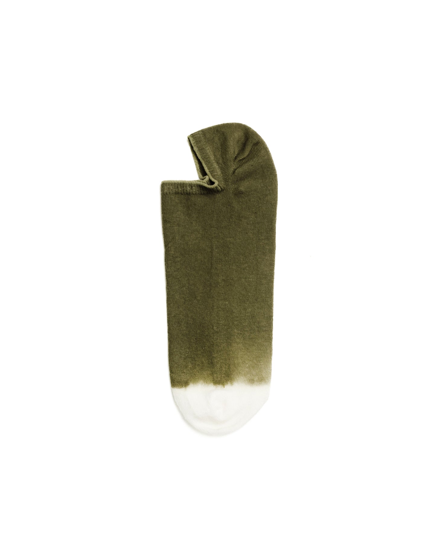 Olive Dip Ankle Length Socks